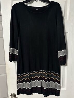 Madison Leigh Lightweight Ribbed Knit Sweater Dress